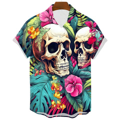 Hawaiian Skull T-Shirt