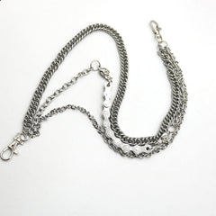 Silver Skull Belt Chain