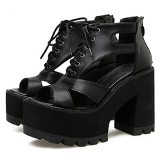 Gothic Platform Sandals