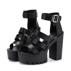 Gothic Platform Sandals