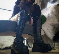 Unisex Platform Boots