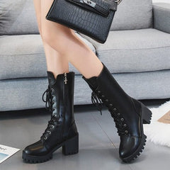 Military Madam Boots