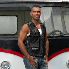 Men's Genuine Leather Vest