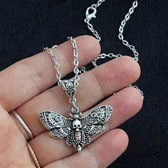 Death Moth Necklace