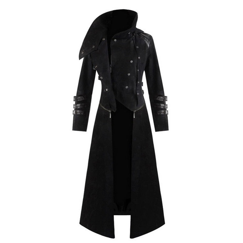 Men's Gothic Trench Coat