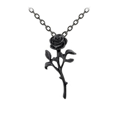 Black Rose Necklace