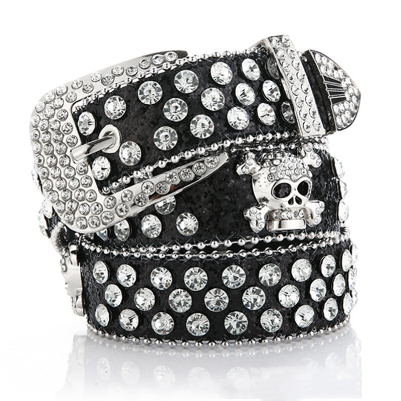 Skeleton Diamond Belt