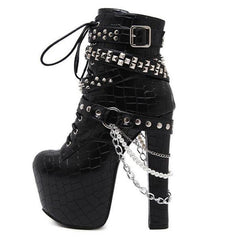 Gothic Ankle Boots