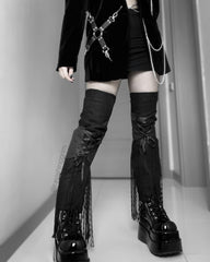 Gothic Platform Boots