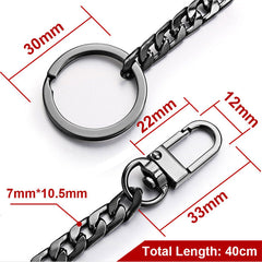 Metal Wallet Belt Chain