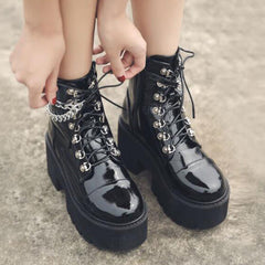 The Ankle Chain Boots