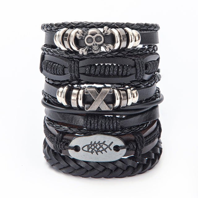 Men's Gothic Punk Bracelet