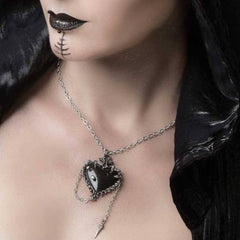 Witches Heart Necklace